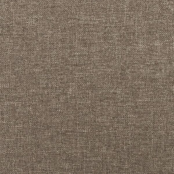 Rama łóżka, kolor taupe, 200x200 cm, obita tkaniną - obrazek 8