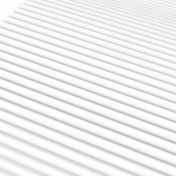Materac piankowy, biały, 200x200 cm, twardość H2/H3 - obrazek 6