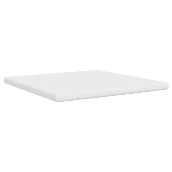 Materac piankowy, biały 200x200 cm, 7-strefowy, twardość 20 ILD - obrazek 3
