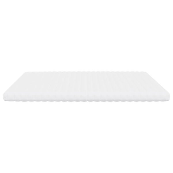 Materac piankowy, biały 200x200 cm, 7-strefowy, twardość 20 ILD - obrazek 4