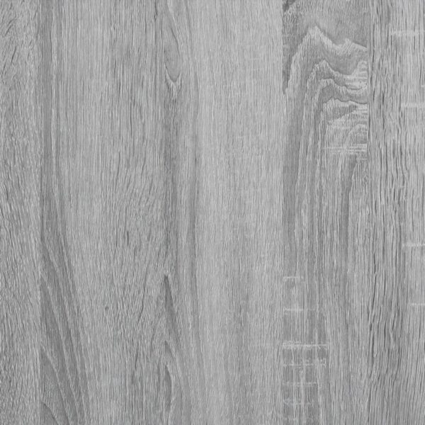 Rama łóżka, szary dąb sonoma, 120x200cm materiał drewnopochodny - obrazek 9