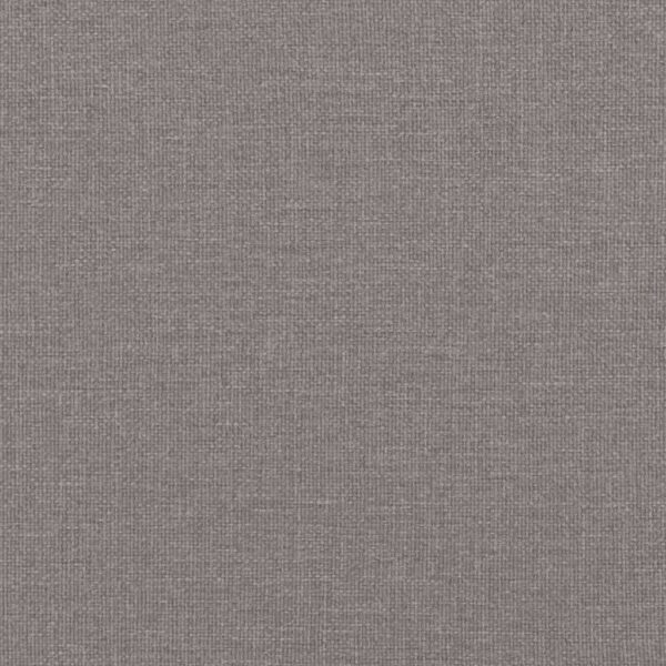 Rama łóżka bez materaca Taupe 90x200 cm Tkanina - obrazek 8