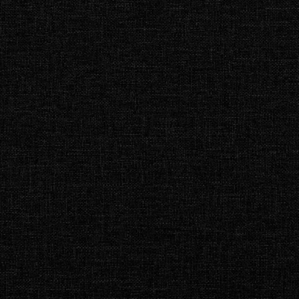 Rama łóżka bez materaca Czarna 80x200 cm Tkanina - obrazek 8