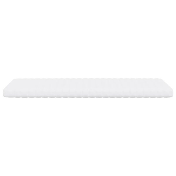 Materac piankowy, biały, 90x220 cm, 7-strefowy, twardość 20 ILD - obrazek 4